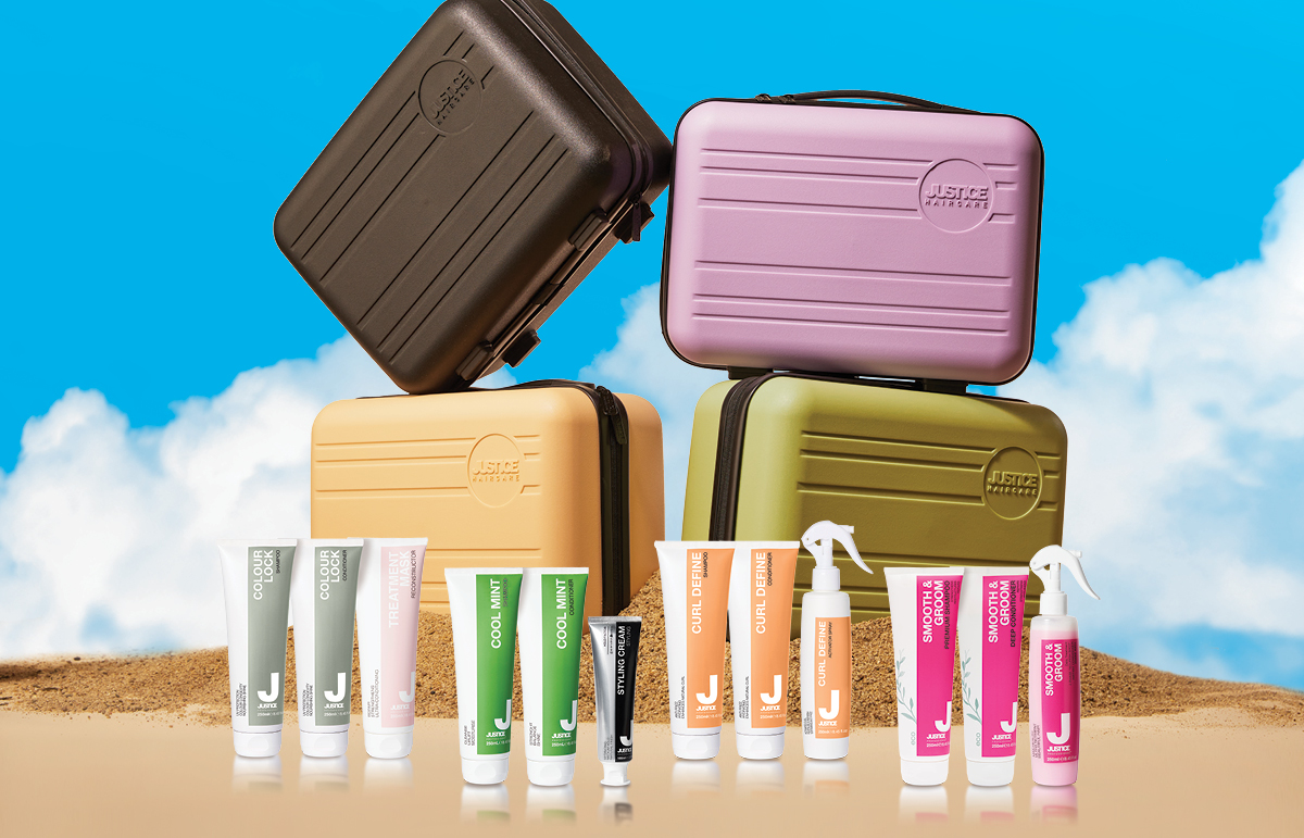 Pick your perfect holiday hair regime at Just Cuts and receive a FREE Mini Suitcase!*