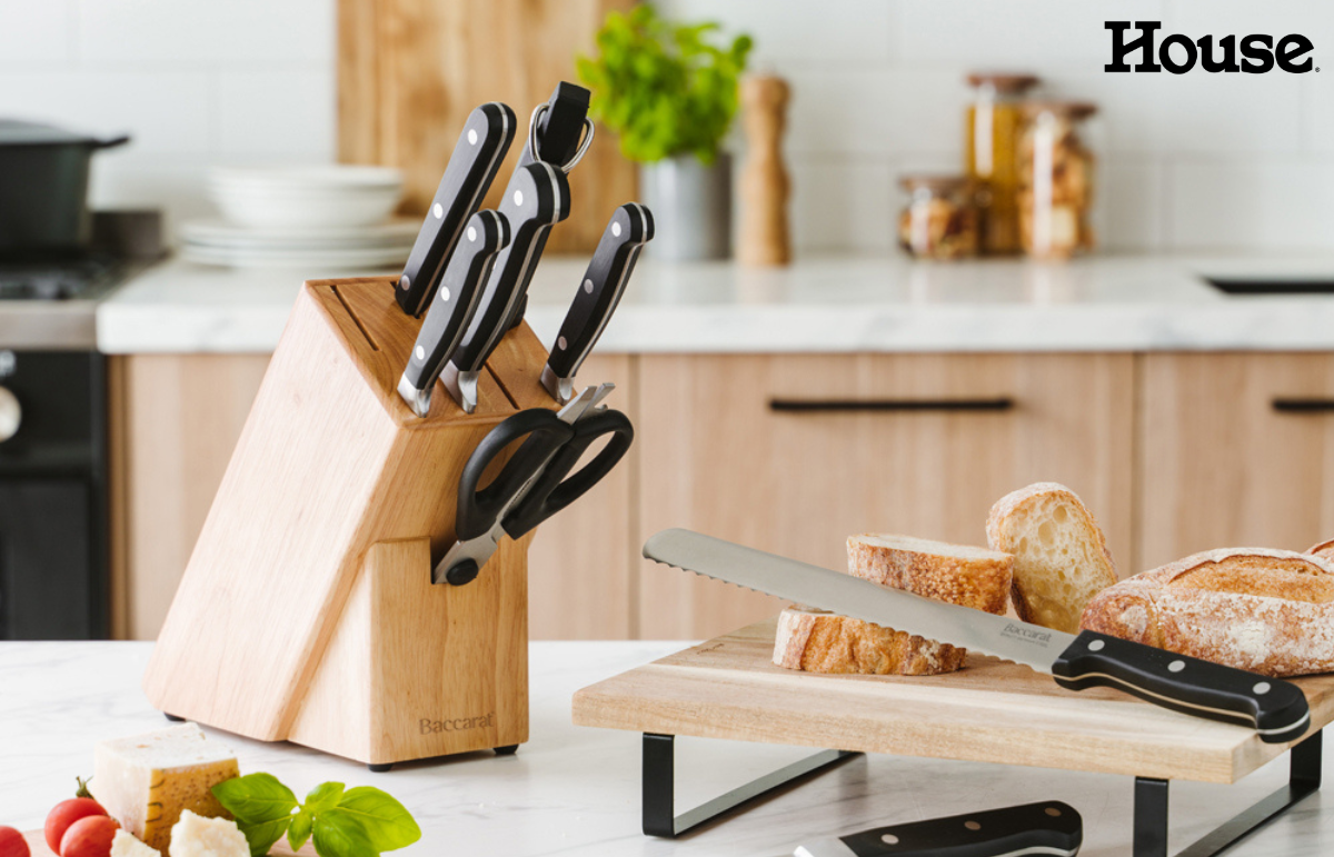 FREE Baccarat® Sabre Knife Block 9 Piece with purchase*