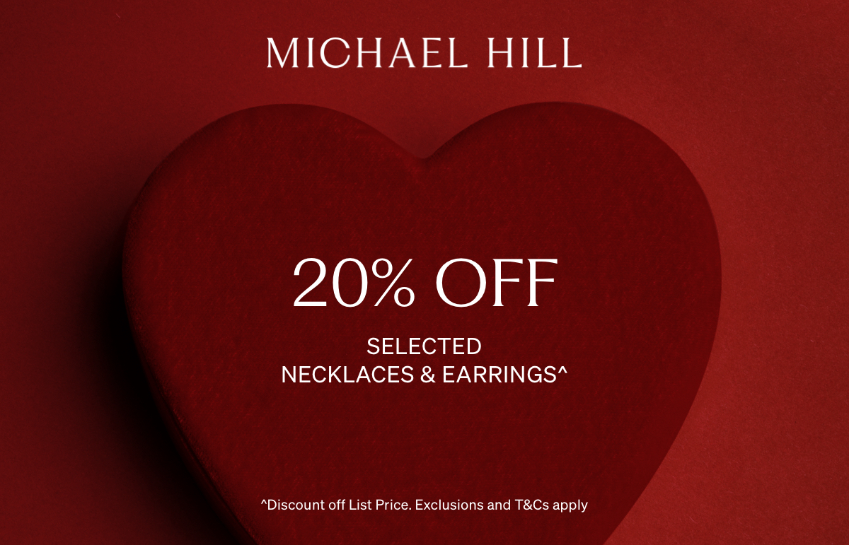 20% off Selected Necklaces & Earrings^