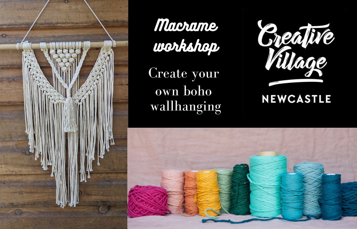 Macrame wall hanging workshop