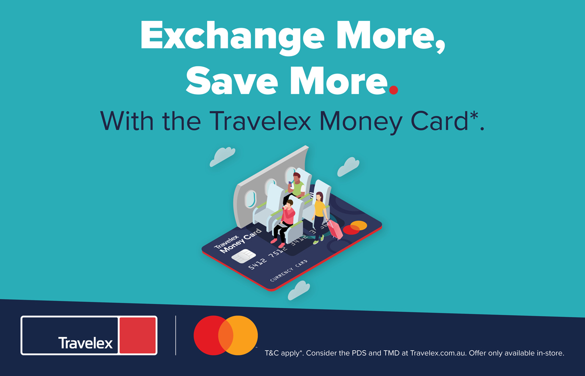 Exchange more, save more with the Travelex Money Card!