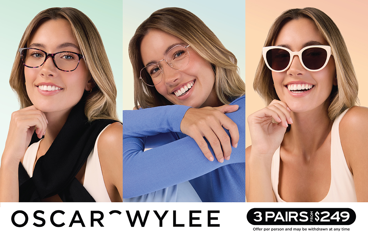 Good things come in threes at Oscar Wylee!