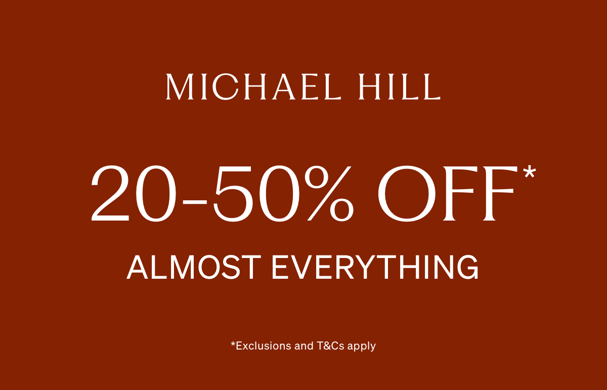 20-50% off Almost Everything at Michael Hill